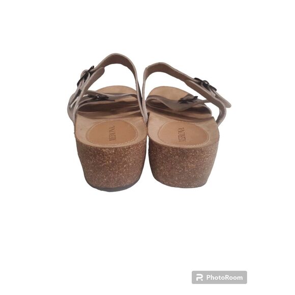 Merona Women's Cork Sandal Size 8.5 With Adjustable buckles (cs) - Picture 3 of 4